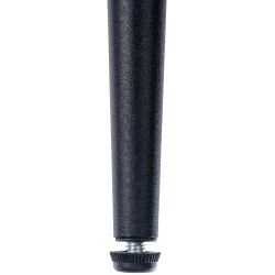 Juego de 2 sillones Tom, tapizados en tela gris oscuro.