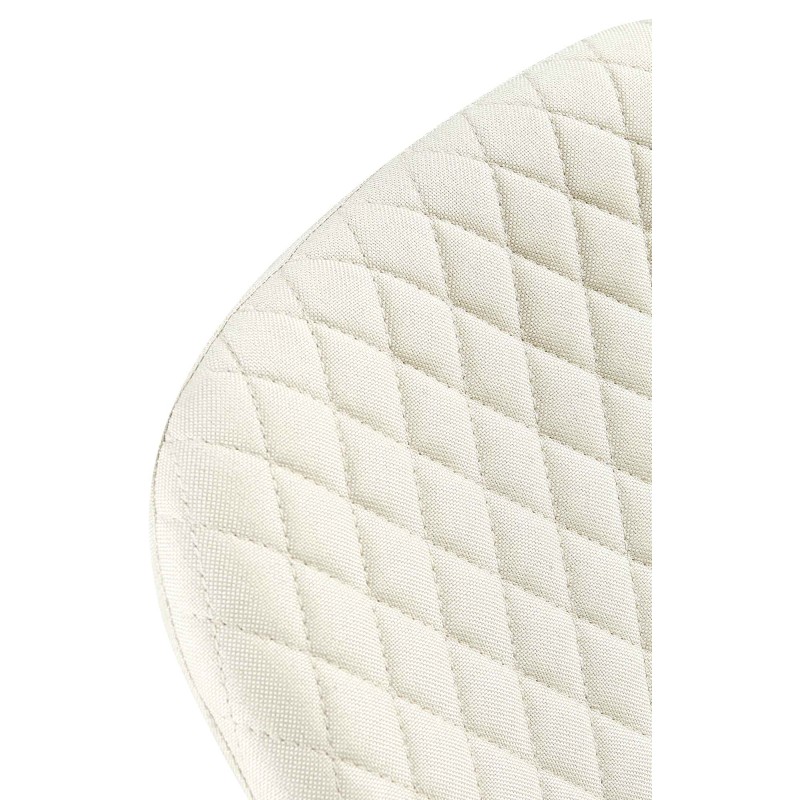 Juego de 4 sillas Giverny en tela color crema