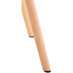 Juego de 2 sillas Elda, terciopelo verde