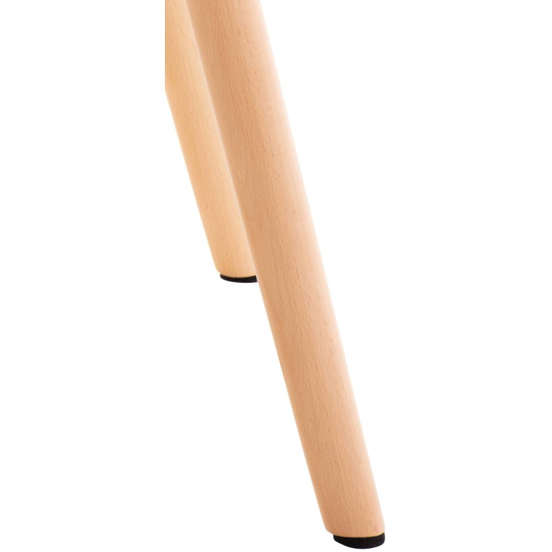 Juego de 2 sillas Elda, terciopelo verde