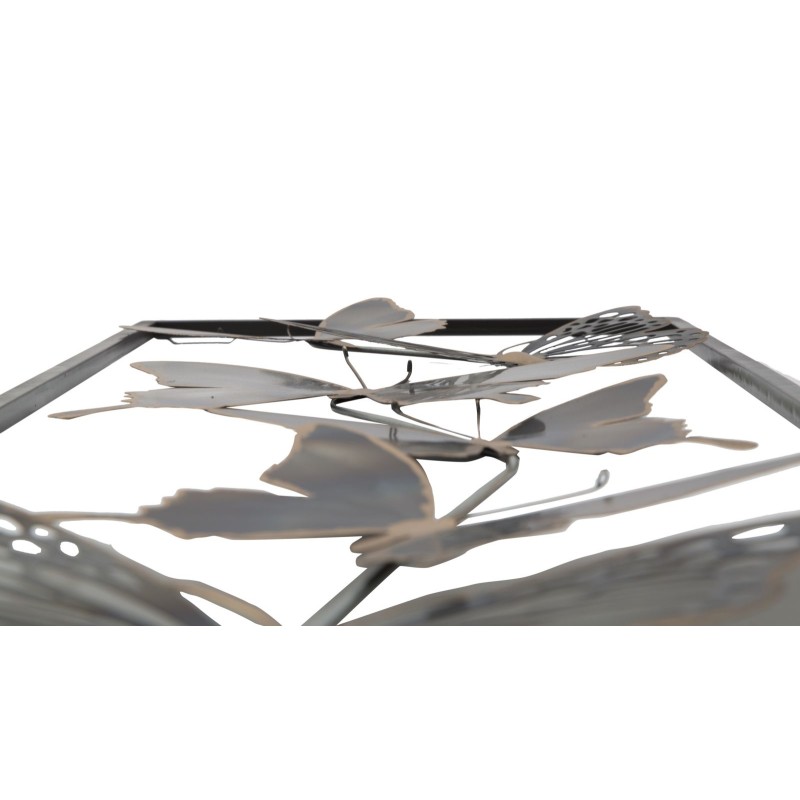 Mariposa metálica decorativa de pared – 31x90 cm – Estilo industrial poético