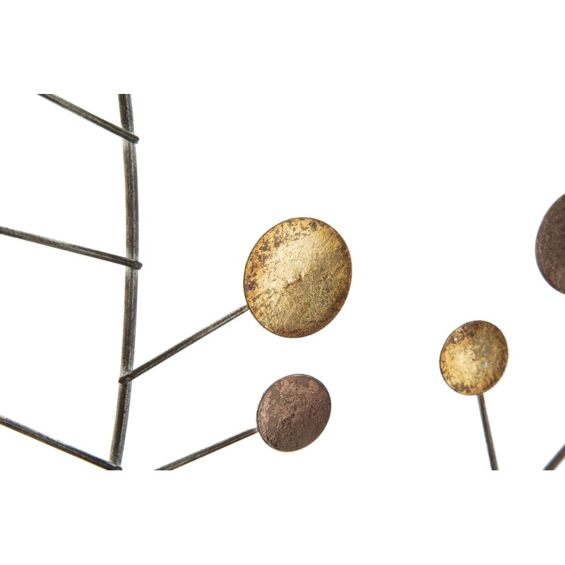 Panel de pared con espejo Árbol de la Vida – Ø80 cm – Decoración de pared elegante y espiritual