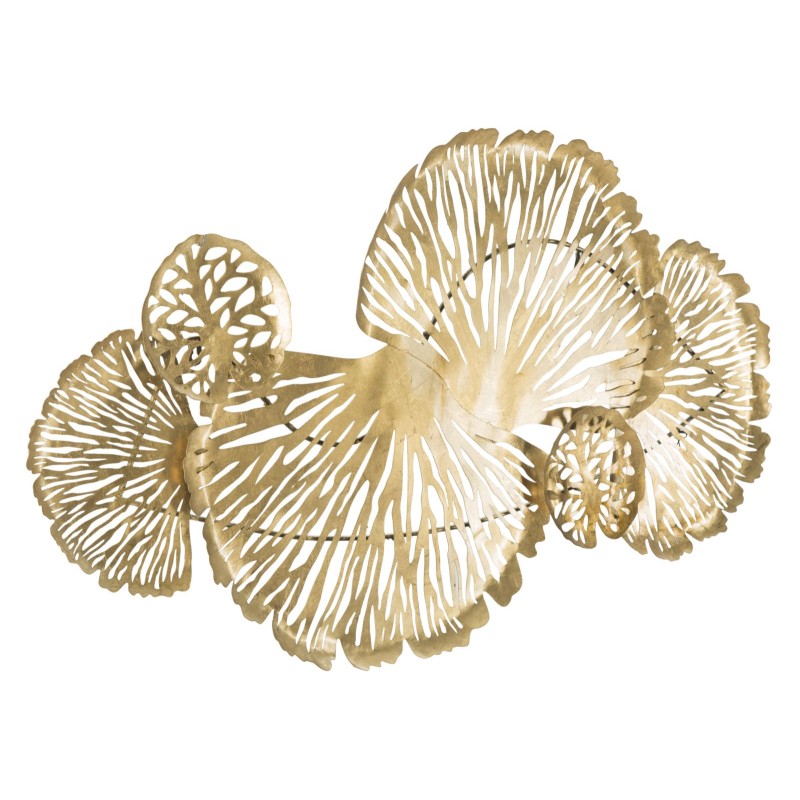 Decoración de pared vertical Iris – 115x64 cm – Elegancia floral moderna y glamurosa