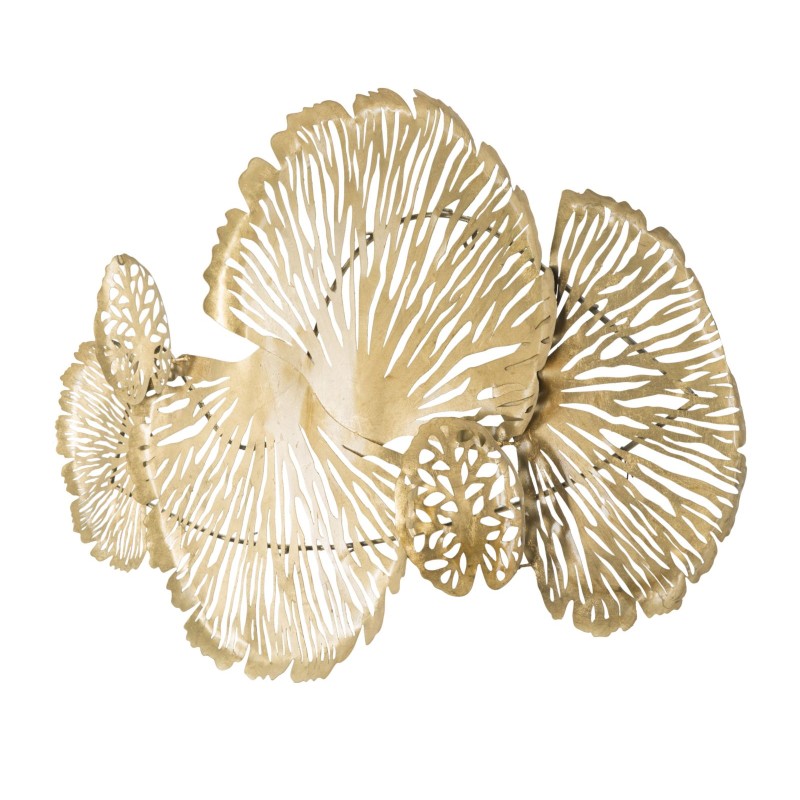 Decoración de pared vertical Iris – 115x64 cm – Elegancia floral moderna y glamurosa