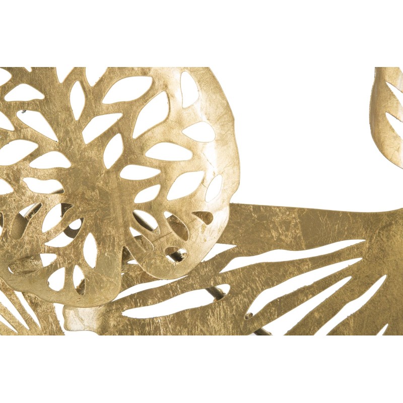 Decoración de pared vertical Iris – 115x64 cm – Elegancia floral moderna y glamurosa