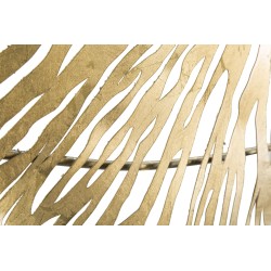 Decoración de pared vertical Iris – 115x64 cm – Elegancia floral moderna y glamurosa