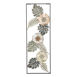 Decoración de pared metálica “Aussi” – Modelo B – 30x88 cm – Decoración de pared elegante y refinada