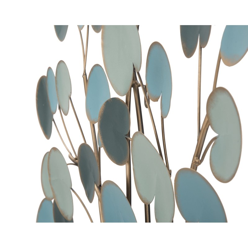 Decoración de pared de manzana metálica – 89x90 cm – Estilo glamuroso y afrutado