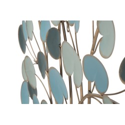 Decoración de pared de manzana metálica – 89x90 cm – Estilo glamuroso y afrutado