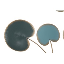 Decoración de pared de manzana metálica – 89x90 cm – Estilo glamuroso y afrutado