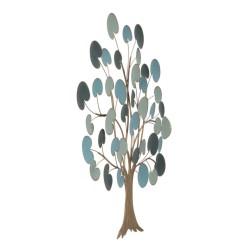 Decoración de pared de manzana metálica – 89x90 cm – Estilo glamuroso y afrutado