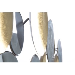 Espejo de pared Glamour Gold – 118x60 cm – Panel decorativo elegante y moderno