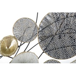 Reja de pared de hierro – 135x69 cm – Auténtico estilo industrial