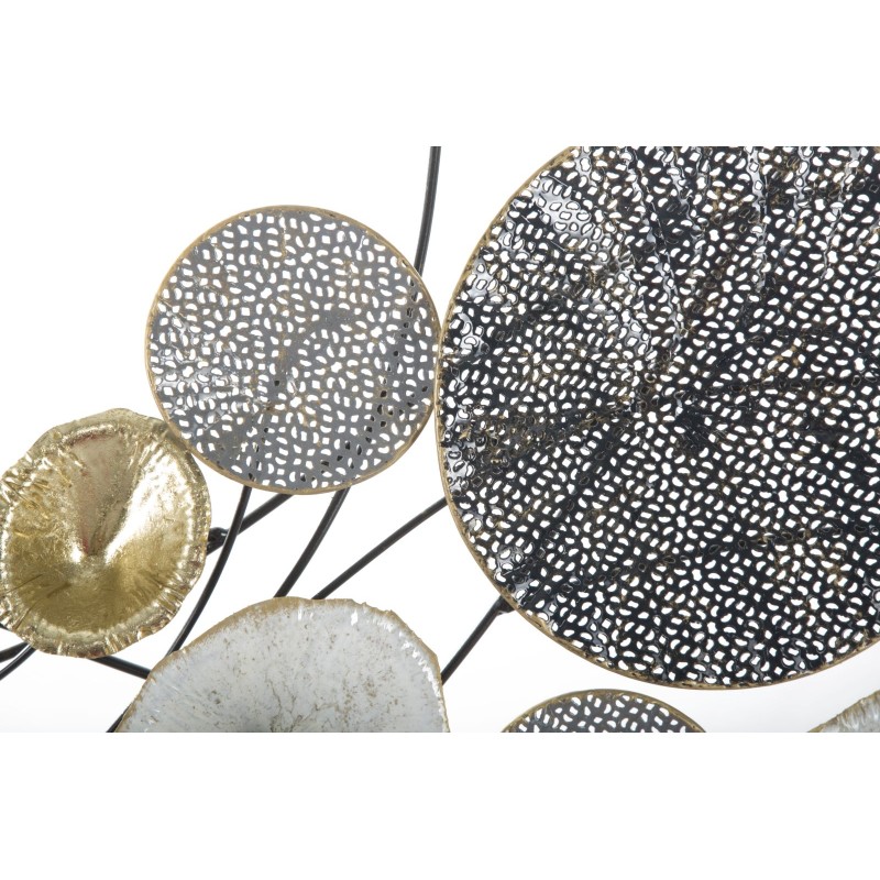 Reja de pared de hierro – 135x69 cm – Auténtico estilo industrial