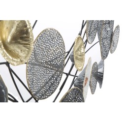 Reja de pared de hierro – 135x69 cm – Auténtico estilo industrial