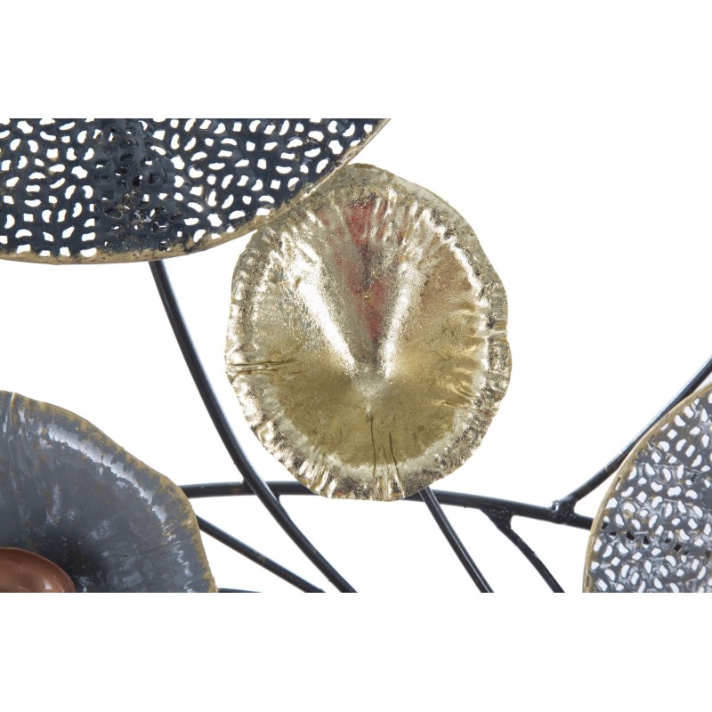 Reja de pared de hierro – 135x69 cm – Auténtico estilo industrial