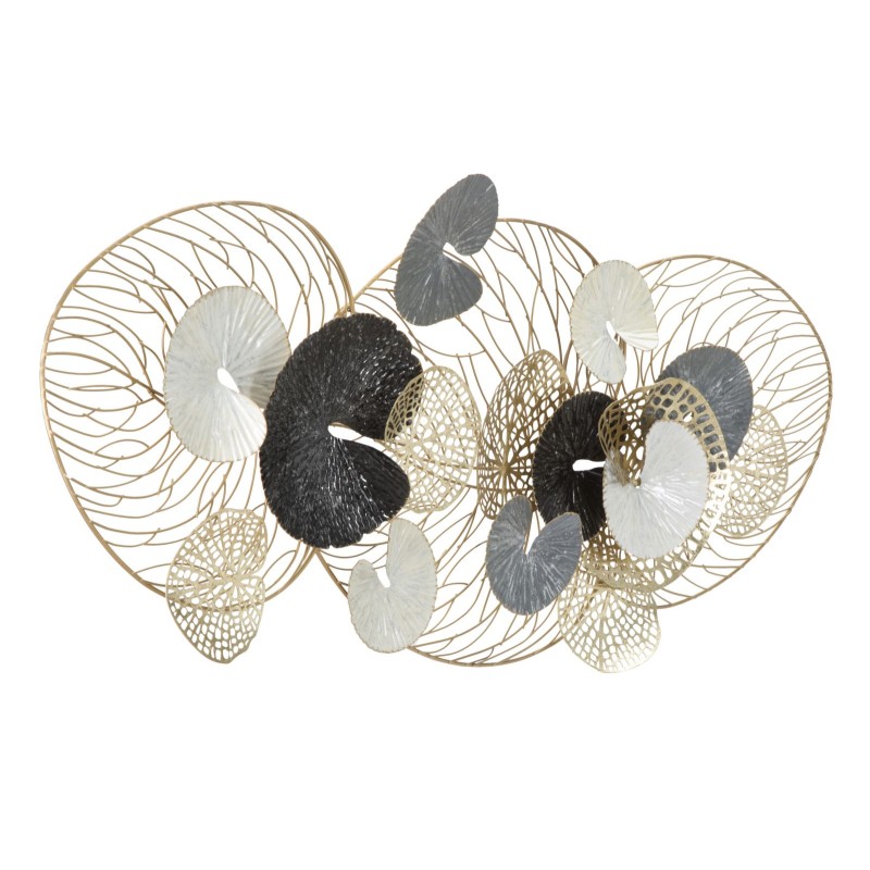 Panel de pared de hierro forjado de lujo – 124x55 cm – Diseño glamuroso contemporáneo