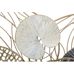 Panel de pared de hierro forjado de lujo – 124x55 cm – Diseño glamuroso contemporáneo