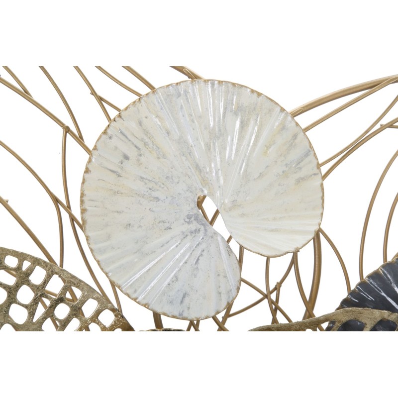 Panel de pared de hierro forjado de lujo – 124x55 cm – Diseño glamuroso contemporáneo