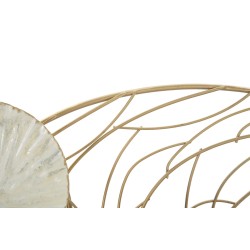 Panel de pared de hierro forjado de lujo – 124x55 cm – Diseño glamuroso contemporáneo