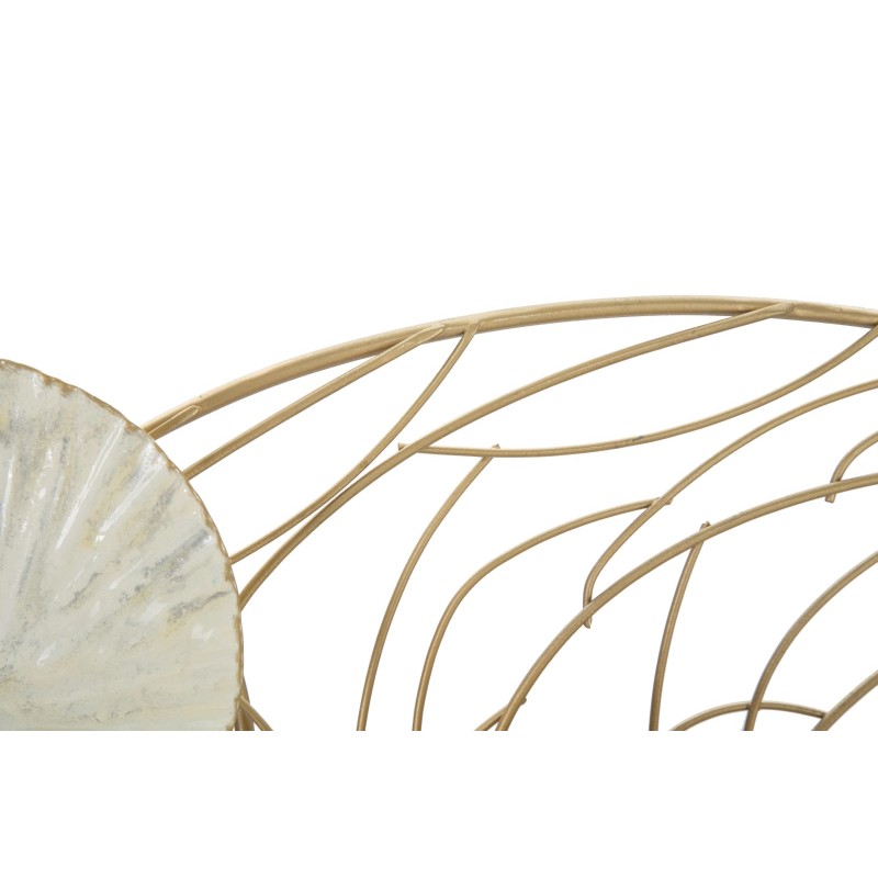 Panel de pared de hierro forjado de lujo – 124x55 cm – Diseño glamuroso contemporáneo