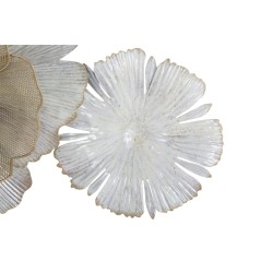 Panel de pared de hierro con estampado floral – 119x60 cm – Estilo romántico glamuroso