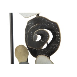 Panel de pared de hierro forjado Dixy – 28x74 cm – Decoración de pared estilo taller vintage