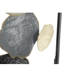 Panel de pared de hierro forjado Dixy – 28x74 cm – Decoración de pared estilo taller vintage