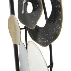 Panel de pared de hierro forjado Dixy – 28x74 cm – Decoración de pared estilo taller vintage