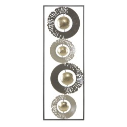 Anillo de pared de hierro – 31 x 89 cm – Elemento decorativo industrial moderno