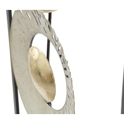 Anillo de pared de hierro – 31 x 89 cm – Elemento decorativo industrial moderno