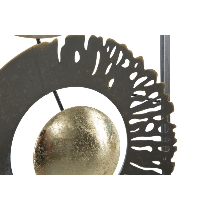 Anillo de pared de hierro – 31 x 89 cm – Elemento decorativo industrial moderno