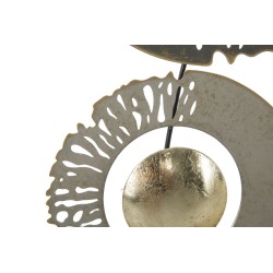 Anillo de pared de hierro – 31 x 89 cm – Elemento decorativo industrial moderno