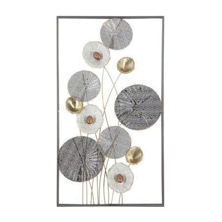 Panel de pared de malla metálica de hierro – 50x90 cm – Estilo industrial y contemporáneo