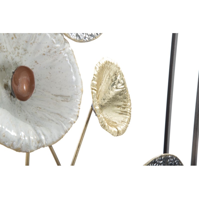 Panel de pared de malla metálica de hierro – 50x90 cm – Estilo industrial y contemporáneo