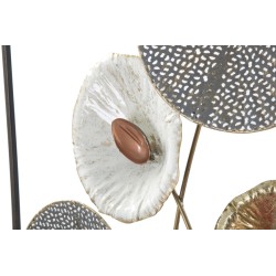 Panel de pared de malla metálica de hierro – 50x90 cm – Estilo industrial y contemporáneo