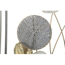 Panel de pared de malla metálica de hierro – 50x90 cm – Estilo industrial y contemporáneo