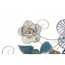 Panel mural de hierro Campur – Modelo B – 118x58 cm – Diseño moderno dorado