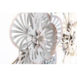 Panel mural de hierro Campur – Modelo B – 118x58 cm – Diseño moderno dorado