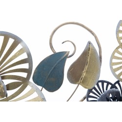 Panel mural de hierro Campur – Modelo B – 118x58 cm – Diseño moderno dorado