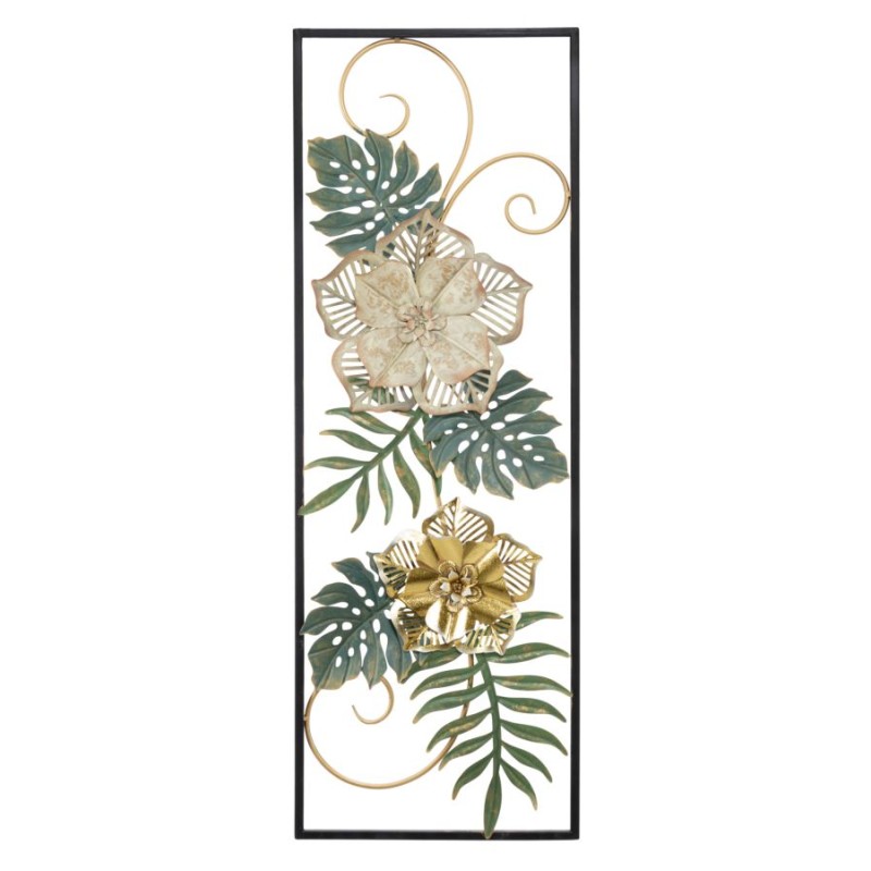 Panel de pared de hierro Campur – Modelo B – 31x90 cm – Panel elegante y glamuroso