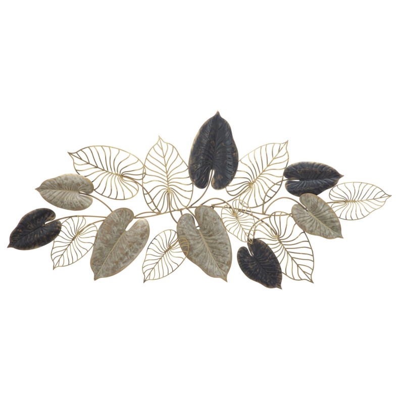 Panel de pared Century Iron – Modelo A – 131x61 cm – Decoración de pared Gold Glam