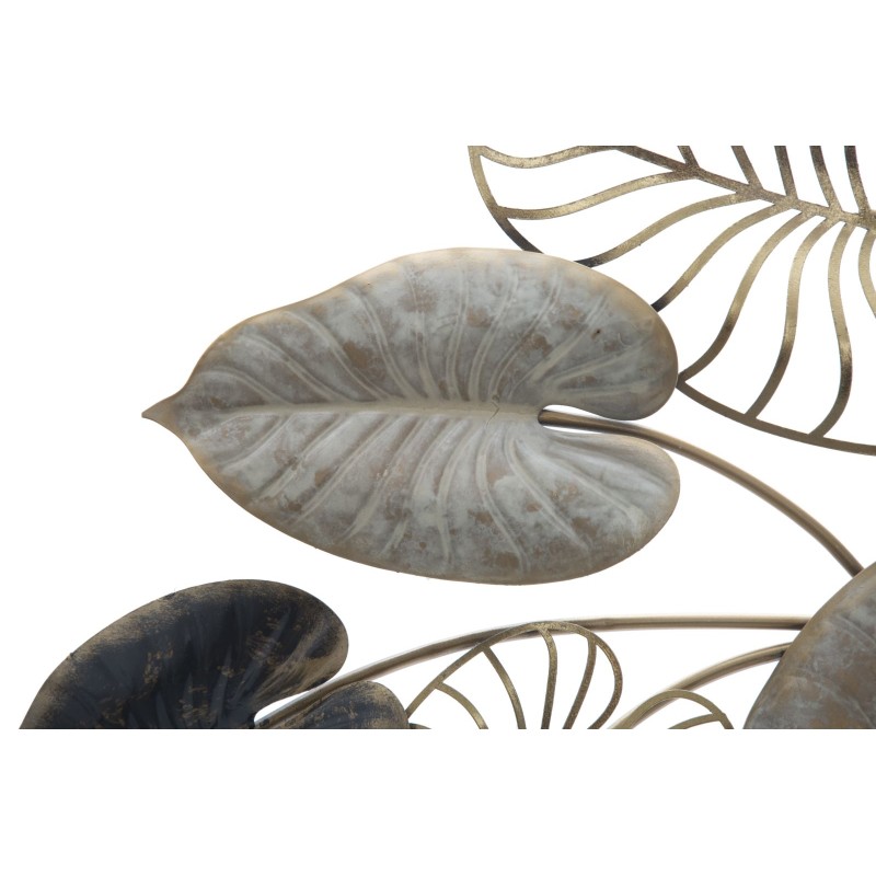 Panel de pared Century Iron – Modelo A – 131x61 cm – Decoración de pared Gold Glam