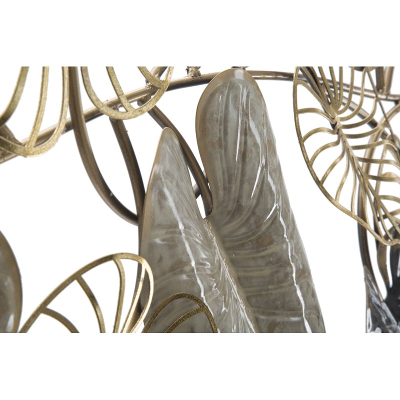 Panel de pared Century Iron – Modelo A – 131x61 cm – Decoración de pared Gold Glam