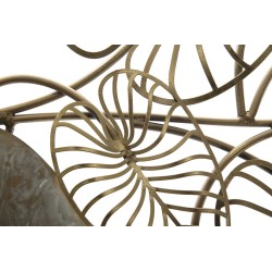 Panel de pared Century Iron – Modelo A – 131x61 cm – Decoración de pared Gold Glam