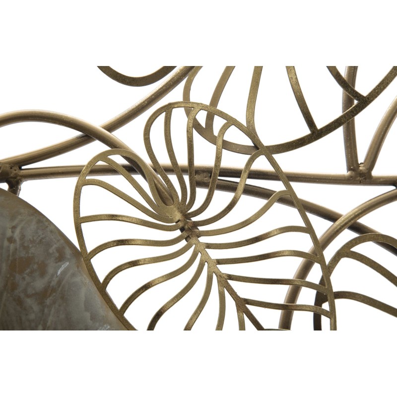 Panel de pared Century Iron – Modelo A – 131x61 cm – Decoración de pared Gold Glam