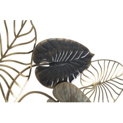 Panel de pared Century Iron – Modelo A – 131x61 cm – Decoración de pared Gold Glam