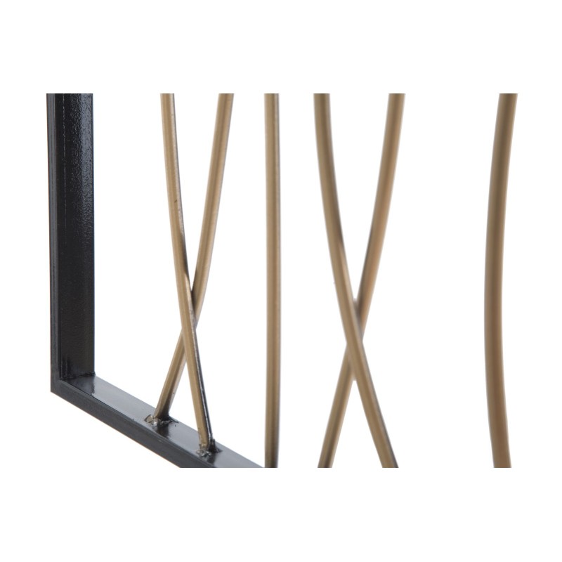 Panel de pared Century Iron – Modelo B – 66x100 cm – Diseño de metal refinado