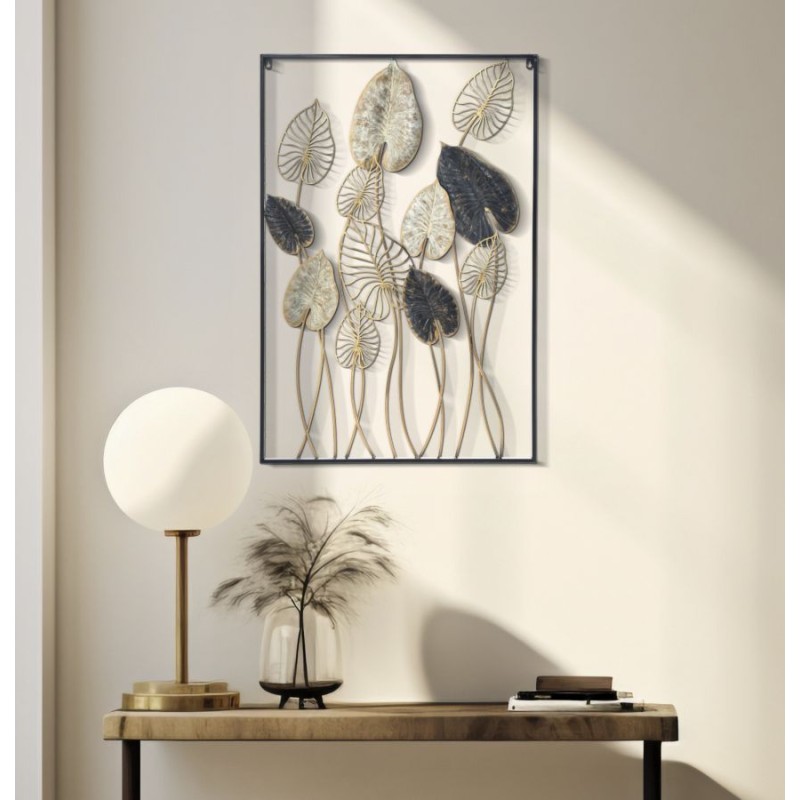 Panel de pared Century Iron – Modelo B – 66x100 cm – Diseño de metal refinado