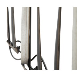 Panel mural de hierro Regata – 119x51 cm – Decoración industrial refinada